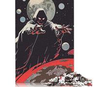 500 Pieces Ghost Space Puzzles Jigsaw Adults Difficulty Jigsaw Puzzle Relaxing Games Toy 500pcs (52x38cm)