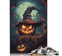 500 Pieces Halloween VIII 09 Jigsaw Puzzle Puzzle for Adults And Teenager For Family Fun & Game Night 500pcs (52x38cm)