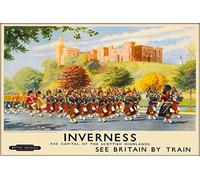 500 Pieces Inverness Scotland The Capital Of The Scottish Highlands Puzzle Adult Decompression Children's Fun Puzzle Fashion Creative Gift