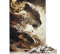 500 Pieces Jaguar Essence Jigsaw Puzzle Puzzles for Adults Puzzle for Adults And Teenager 500pcs (52x38cm)
