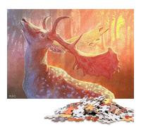 500 Pieces Jigsaw Puzzle Dreaming of Warmer Days Jigsaw Puzzles for Adults Wooden Puzzles Home Decor Birthday Present 500pcs (52x38cm)