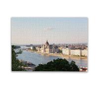 500 Pieces Jigsaw Puzzle for Adults and Teens Hungarian Parliament on The Bank of Danube in Budapest Colorful Jigsaw Puzzles for Adults and Teens Puzzle Toys Wooden Gifts