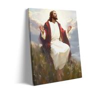 500 Pieces Jigsaw Puzzle for Adults and Teens Jesus Inspirational Jesus Christ with Heaven Halo Family Religious Christian Frame for Religious Gifts Faith
