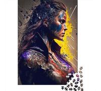 500 Pieces Jigsaw Puzzle Shes Our Hero Square Puzzle for for Adults Children, Wooden Puzzle Game 500pcs (52x38cm)