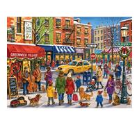 500 Pieces Jigsaw Puzzle, Winter Music Festival Town Jigsaw Puzzle 500 Pieces, Friends Gift Puzzle