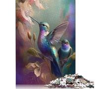 500 Pieces Jigsaw Puzzles Art Parrot Square Jigsaw Puzzles, for Adults And Woodenboard Puzzles Jigsaw Puzzle - Challenging Game 500pcs (52x38cm)
