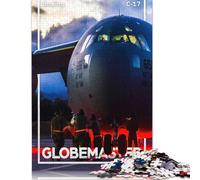 500 Pieces Jigsaw Puzzles C17 Globemaster Creative Square Jigsaw Puzzles for Adults And Wooden Puzzles Challenging Game 500pcs (52x38cm)