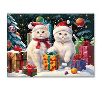 500 Pieces Jigsaw Puzzles Easter Puzzle for Adults and Teens and Kids Family Happy Games Easter Bunnies (Christmas)