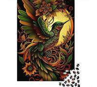 500 Pieces Jigsaw Puzzles for Adult Animal Puzzle Creative Rectangular Wooden Jigsaw Gift for Friends Family 500pcs (52x38cm)
