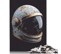 500 Pieces Jigsaw Puzzles for Adults 500 Piece Astronaut Helmet Jigsaws for Adults Difficult And Challenge Game 500pcs (52x38cm)