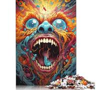 500 Pieces Jigsaw Puzzles for Adults 500 Piece Colorful Fantasy Demon Jigsaws for Adults Difficult And Challenge Game 500pcs (52x38cm)