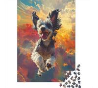 500 Pieces Jigsaw Puzzles for Adults 500 Piece Yorkshire Terrier Jigsaws for Adults Difficult And Challenge Game 500pcs (52x38cm)