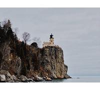 500 Pieces Jigsaw Puzzles for Adults And Children,14 Years Old And Up - Lighthouse rock sea 52x38cm