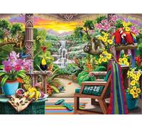 500 Pieces Jigsaw Puzzles For Adults Educational Game Challenge Toy Gifts 500 piece puzzles for adults Family Activity Game Puzzle Tropical Animals Flowers