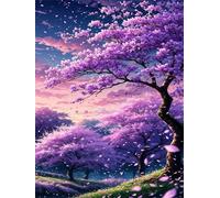 500 Pieces Jigsaw Puzzles For Adults Educational Game Challenge Toy Gifts 500 piece puzzles for adults Family Activity Game Puzzle Purple Landscape Woods