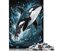 500 Pieces Jigsaw Puzzles for Adults Majestic Beauty Square Jigsaw Puzzles, for Adults And Teenager, Wooden Puzzles Home Art Decor 500pcs (52x38cm)