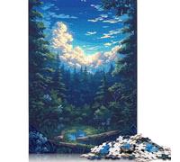 500 Pieces Jigsaw Puzzles for Adults | Natural Forest Jigsaw Puzzles for Adults 500 Pieces Puzzle Gifts 500pcs (52x38cm)