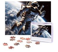 500 Pieces Jigsaw Puzzles for Adults Personalized Wooden Puzzle astronaut Puzzles from Photos Picture Puzzle for Family Wedding Christmas Birthday Gifts