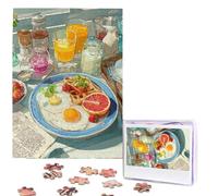500 Pieces Jigsaw Puzzles for Adults Personalized Wooden Puzzle Beautiful Breakfast Puzzles from Photos Picture Puzzle for Family Wedding Christmas Birthday Gifts