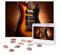 500 Pieces Jigsaw Puzzles for Adults Personalized Wooden Puzzle Instrumental Guitar Puzzles from Photos Picture Puzzle for Family Wedding Christmas Birthday Gifts