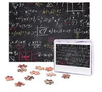 500 Pieces Jigsaw Puzzles for Adults Personalized Wooden Puzzle mathematics and physics Puzzles from Photos Picture Puzzle for Family Wedding Christmas Birthday Gifts