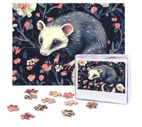 500 Pieces Jigsaw Puzzles for Adults Personalized Wooden Puzzle Opossum pattern Puzzles from Photos Picture Puzzle for Family Wedding Christmas Birthday Gifts
