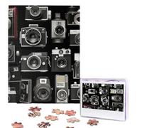 500 Pieces Jigsaw Puzzles for Adults Personalized Wooden Puzzle Retro Cool Camera Collection Puzzles from Photos Picture Puzzle for Family Wedding Christmas Birthday Gifts