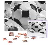 500 Pieces Jigsaw Puzzles for Adults Personalized Wooden Puzzle Soccer Ball Pattern Puzzles from Photos Picture Puzzle for Family Wedding Christmas Birthday Gifts