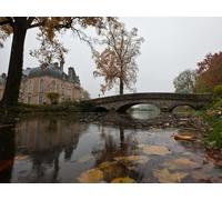 500 Pieces Jigsaw Puzzles for Adults - River bridge sky 52x38cm