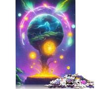 500 Pieces Jigsaw Puzzles for Adults | Tree And Portal Jigsaw Puzzles for Adults 500 Pieces Puzzle Gifts 500pcs (52x38cm)