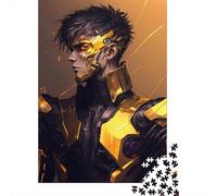 500 Pieces Jigsaw Puzzles Mechanical Boy (20) Jigsaw Puzzles for Adults Woodenboard Puzzles Educational Game for Adult 500pcs (52x38cm)