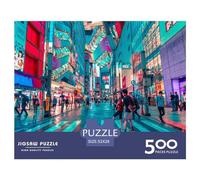 500 Pieces Jigsaw Puzzles Tokyo, Japan Creative Square Jigsaw Puzzles for Adults And Wooden Puzzles Challenging Game 500pcs (52x38cm)
