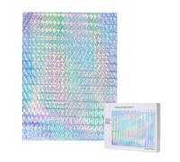 500 Pieces Jigsaw Puzzles Wooden Jigsaw Toy Family Game for Adults Teens,Colourful Rainbow Colour Hologram Holographic