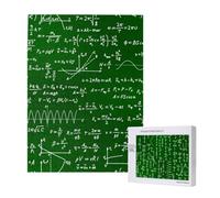 500 Pieces Jigsaw Puzzles Wooden Jigsaw Toy Family Game for Adults Teens,Math Equations Formulas