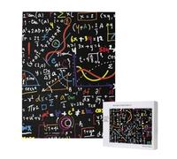 500 Pieces Jigsaw Puzzles Wooden Jigsaw Toy Family Game for Adults Teens,Math Formula