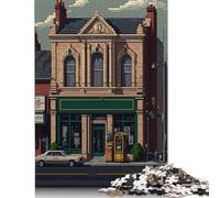 500 Pieces Kingston Pixel Art Jigsaw Puzzle Puzzles for Adults & Teenager for Adults Teenagers Age 14+ 500pcs (52x38cm)