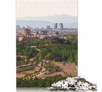 500 Pieces Madrid Square Jigsaw Puzzles for Adults And Wooden Puzzles Children Puzzles 500pcs (52x38cm)
