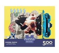 500 Pieces MONEY DRUGS WOMEN Square Jigsaw Puzzles for Adults And Wooden Puzzles Children Puzzles 500pcs (52x38cm)