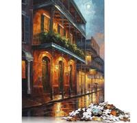 500 Pieces New Orleans Beauty USA Jigsaw Puzzles for Adults, Puzzle, 500 Pieces Puzzle, Puzzle Game Difficult Challenge Puzzle 500pcs (52x38cm)
