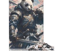 500 Pieces Panda Fighter Puzzles Jigsaw Adults Difficulty Jigsaw Puzzle Relaxing Games Toy 500pcs (52x38cm)