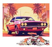 500 Pieces 'Panorama And Cars Jigsaw Puzzle Puzzle for Adults And Teenager For Family Fun & Game Night 500pcs (52x38cm)