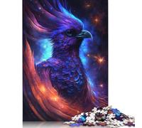 500 Pieces Phoenix Bird Galaxy Puzzles Jigsaw Difficulty Puzzle Jigsaw Educational Games Toy 500pcs (52x38cm)