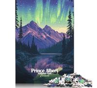 500 Pieces Prince Albert National Park Creative Square Jigsaw Puzzles for Adults And Wooden Puzzles Challenging Game 500pcs (52x38cm)