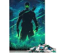 500 Pieces Professional Spy Jigsaw Puzzle Adults Difficulty Puzzles Educational Toy Games Family Decoration 500pcs (52x38cm)