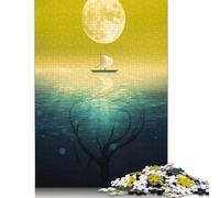 500 Pieces Puzzle Adults Squid Fisher Poster, Picture, Metal Print, Paint by Art Creative Puzzle Decompression Toys Home Puzzles Game Puzzle Interesting Gifts 500pcs (52x38cm)