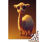 500 Pieces Puzzle for Adults Adorable Camel 1 Jigsaw Puzzles for Adults Puzzle Woodenboard Puzzles Educational Game Challenge Toy 500pcs (52x38cm)