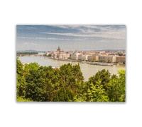 500 Pieces Puzzle for Adults River Danube in Budapest Hungary,Parliament Building and Trees. Interesting Parent-Childs Family Entertainment Leisure Fun Interactive Wooden