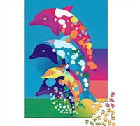 500 Pieces Puzzles Echoes Of The Sea Jigsaw Puzzles for Adults Woodenboard Puzzles Home Decoration Puzzle Toys 500pcs (52x38cm)