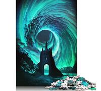 500 Pieces Puzzles for Adults Arctic Lighthouse Jigsaw Puzzles for Adults And Wooden Puzzles Home Decoration 500pcs (52x38cm)