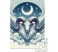 500 Pieces Puzzles for Adults Heaven's Domain Creative Square Jigsaw Puzzles for Adults, Wooden Puzzles Home Decoration Jigsaw Puzzles 500pcs (52x38cm)